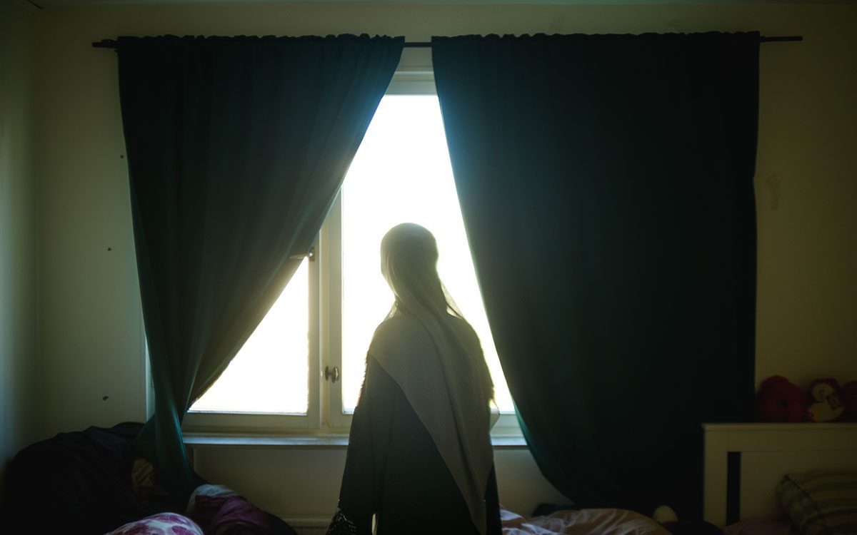 Tillvaron inne på förvaret beskriver Aliya som att leva i ett vakuum. ”Du sitter, sover, äter – inget annat.”