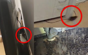 Sattar Jebara har svårt att sova på natten på grund av att råttor springer runt i hans lägenhet – bakom tv:n, på golven och under diskbänken.