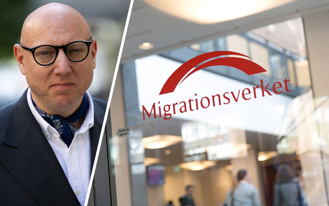 Jesper Tengroth, presschef, Migrationsverket.