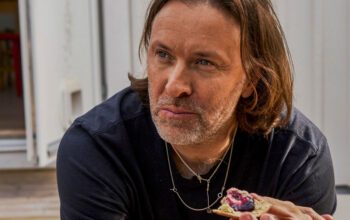 Bilden föreställer kocken Niklas Ekstedt.