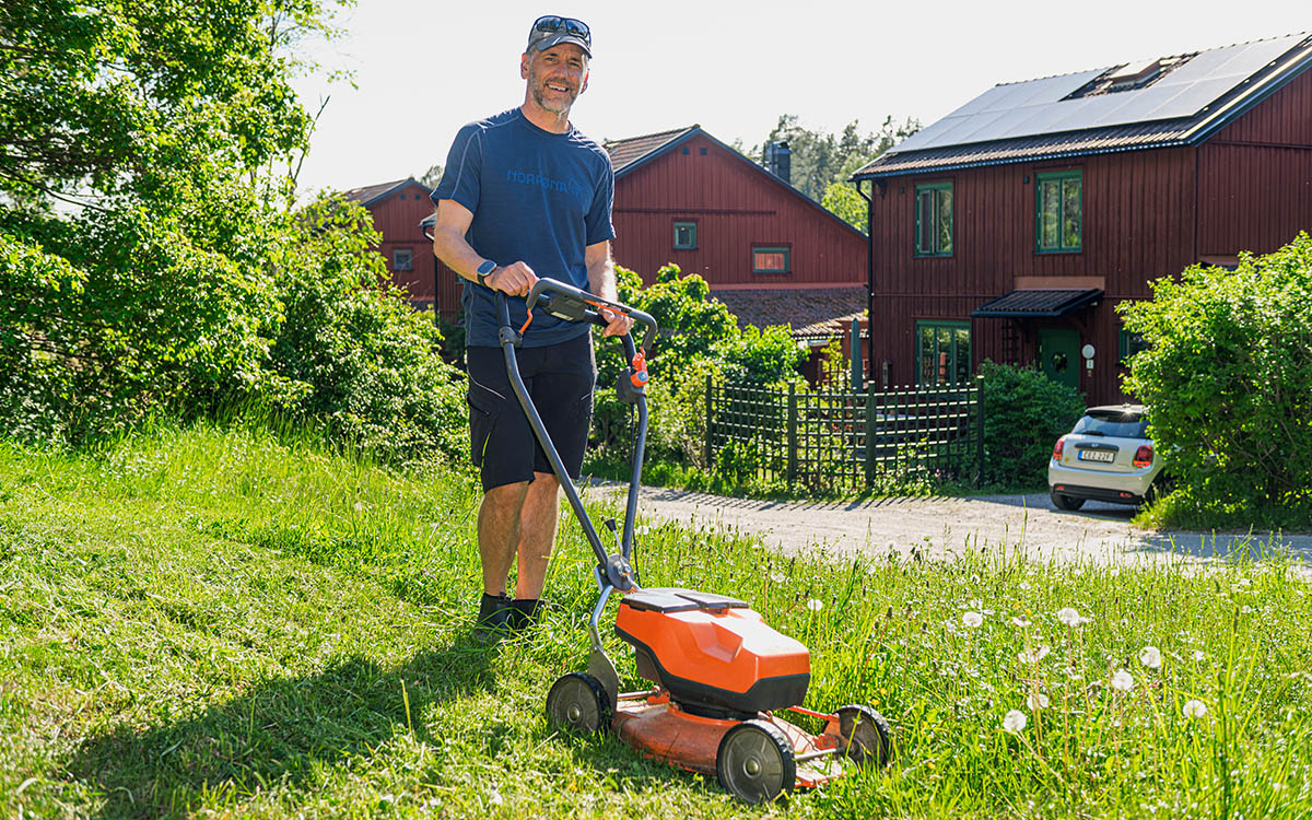 Johan Holmberg, boende på Kullö.