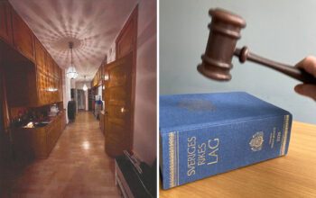 حُكم على الرجل بالسجن بتهمة ارتكاب جرائم اقتصادية، والآن يفقد حقه في استئجار شقة تبلغ مساحتها 235 مترًا مربعًا في وسط ستوكهولم.