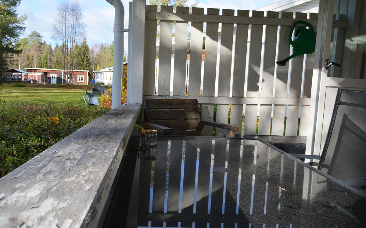 Altanen hos John Andersen i Fällfors.