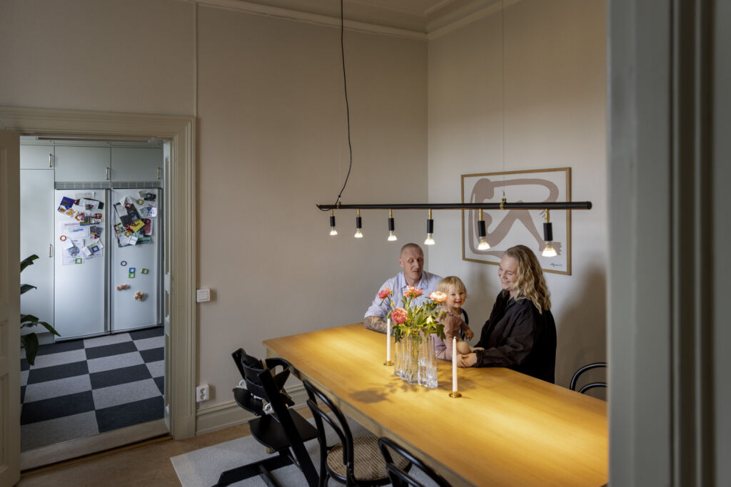 Hem och Hyra, Karlsborg Intill köket finns en matsal.