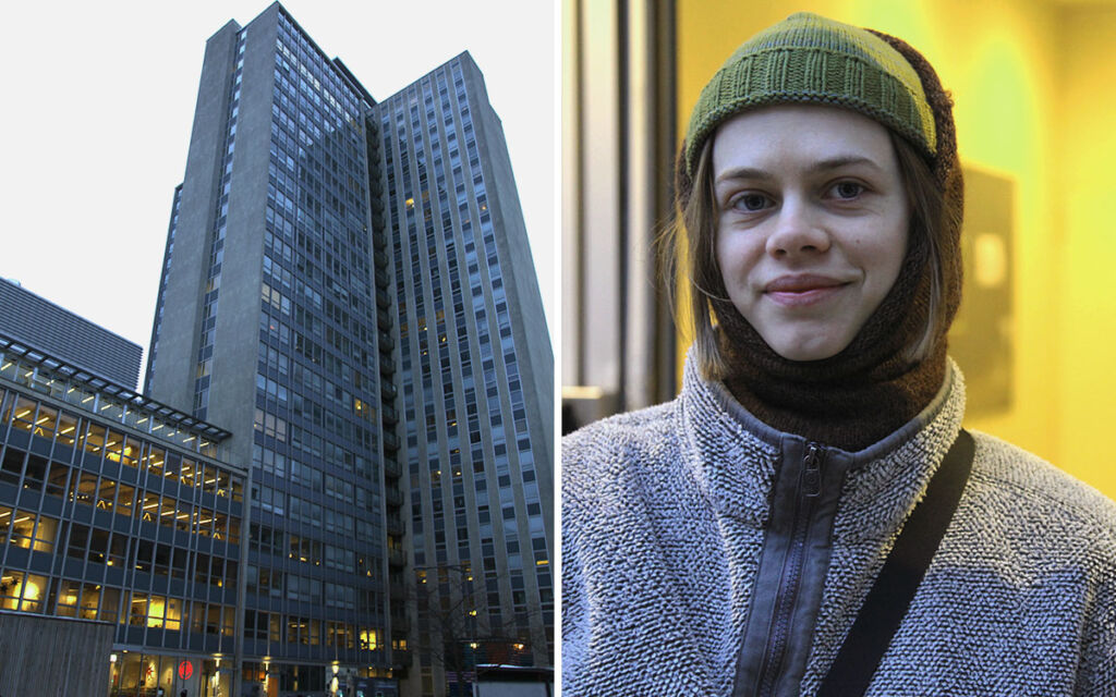 Anna Skorpen hyr en studentlägenhet på Södermalm för 8 800 kronor i månaden.