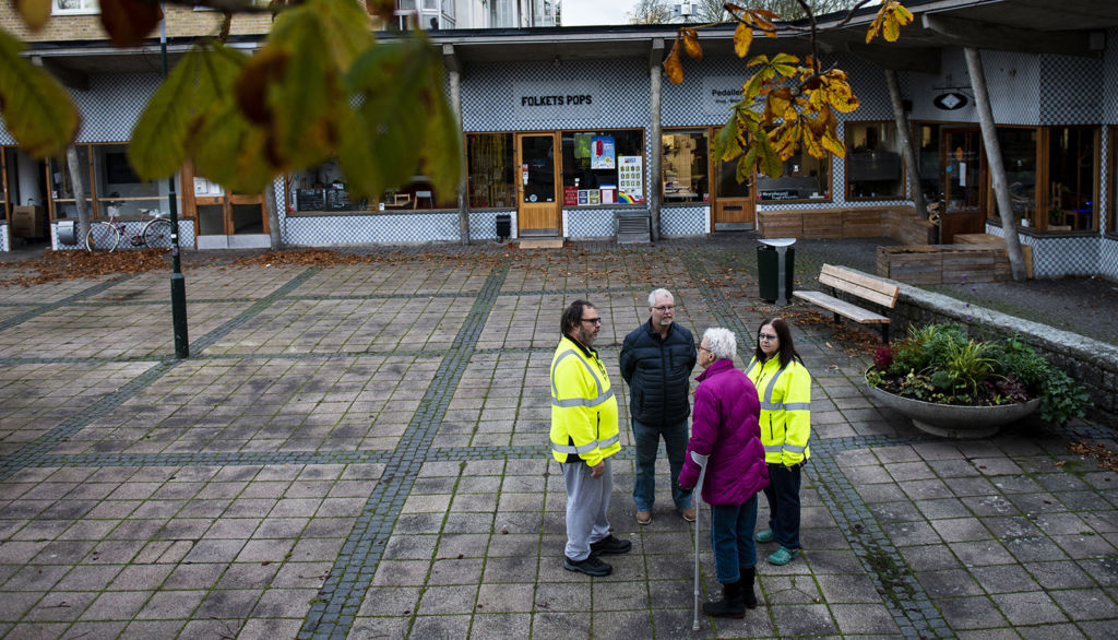 Hyresgäster på Augustenborg i Malmö