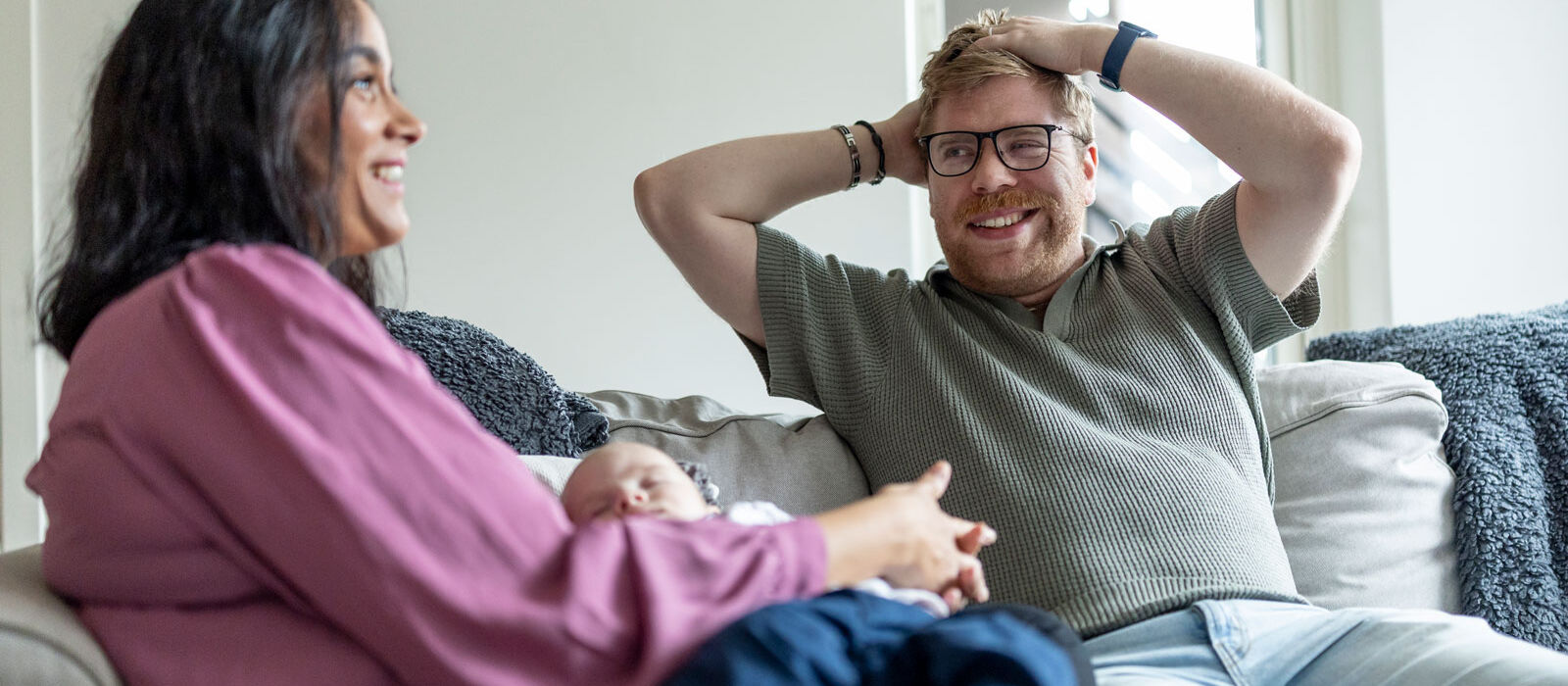 Dennis och Jannika Svensson från SVT:s serie Gift vid första ögonkastet.