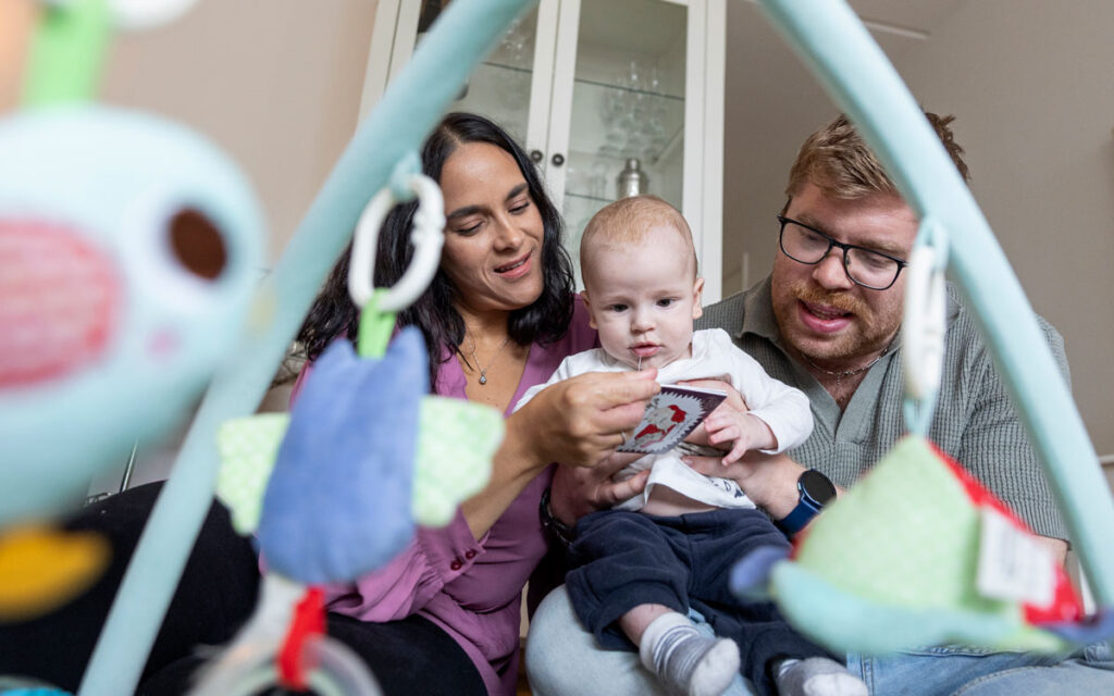 Dennis och Jannika Svensson från SVT:s serie Gift vid första ögonkastet.