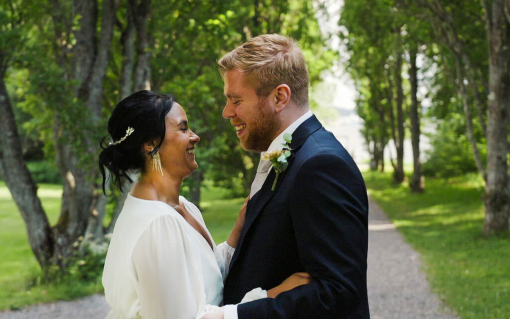 Dennis och Jannika Svensson i SVT:s Gift vid första ögonkastet.