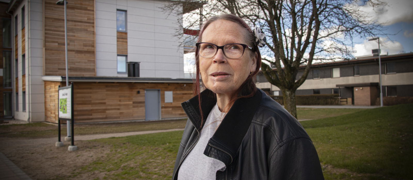 Carina Brevenborg i Hyresgästföreningens förhandlingsdelegation.