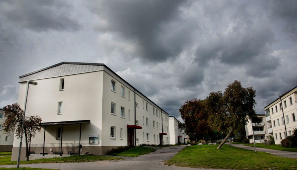 Hemblas hus i Jordbro får kritik.