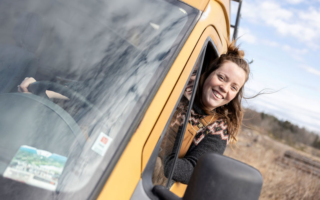 Vanlife, att bo i en buss, Isabel Waite